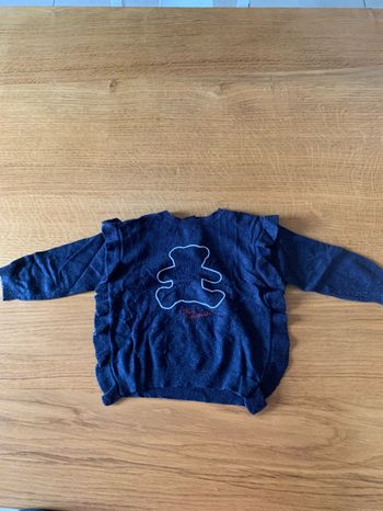 Pull bleu marine Lulu Castagnette 18 mois