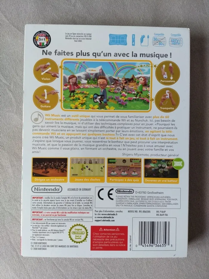 Jeu vidéo Wii - Wii Music - photo numéro 2