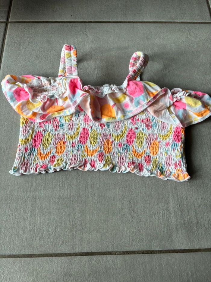 🌈 Top fille coloré - Orchestra - Taille 8ans