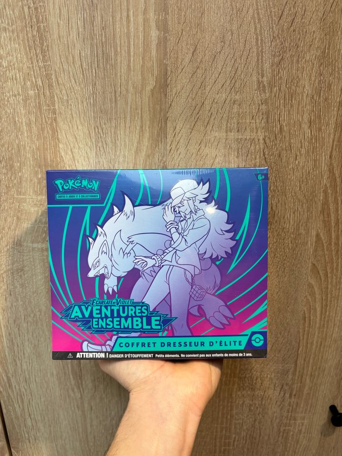 Pokémon ETB Aventures Ensemble - Coffret dresseur d'Elite EV9 - Scellé/FR