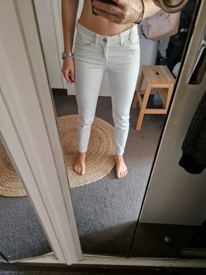 Jean blanc Mexx w25 l33 - photo numéro 4