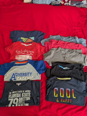 Lot tee-shirts