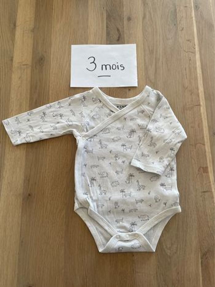 Body mixte Kiabi 3 mois