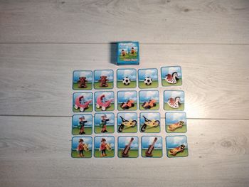 Jeu de cartes mémory Playmobil complet avec boîte d’origine