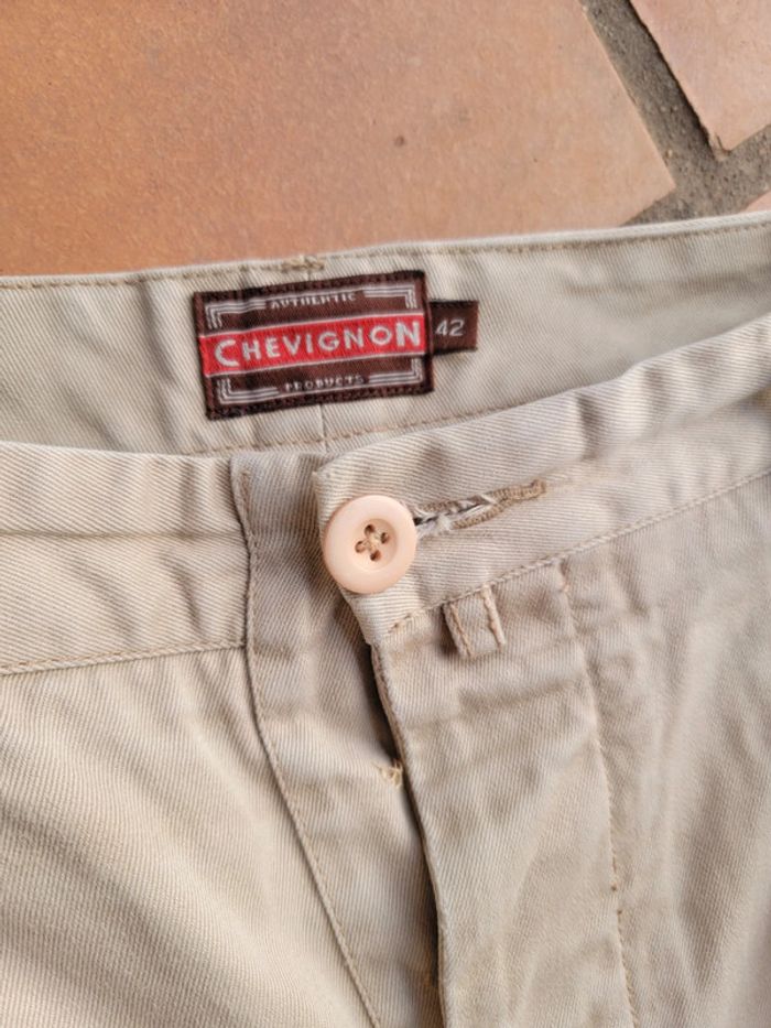 Pantalon habillé Chevignon costume chic old money - photo numéro 2
