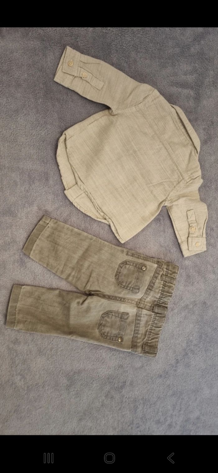Ensemble jean chemise - photo numéro 2