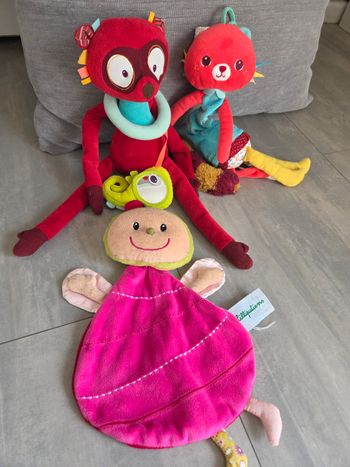 Lot de peluches Lilliputiens 