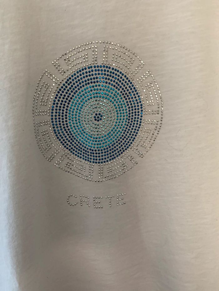 T-shirt blanc T38 - photo numéro 2