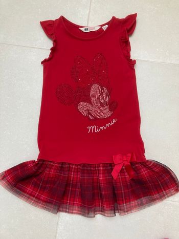 Jolie robe Minnie 4/6 ans