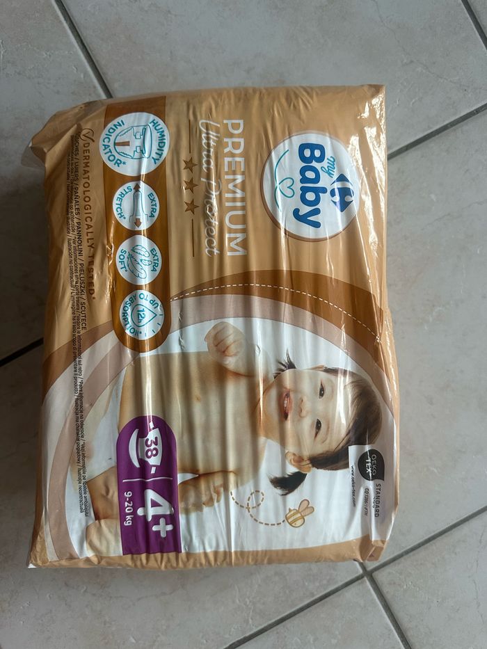 1 paquet de couches carrefour taille 4+