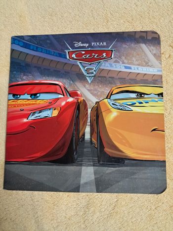 Livre Cars 3 Disney