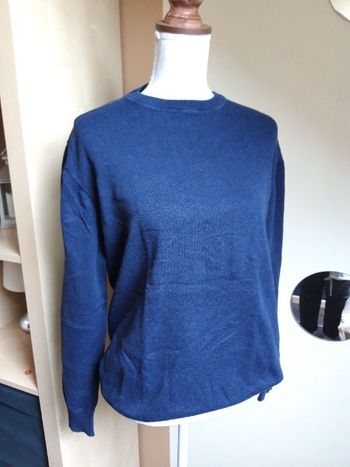 Pull bleu foncé homme marque ascott L