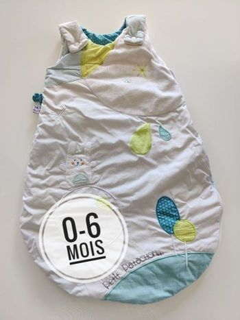 Gigoteuse / turbulette hiver Sauthon Patachon 0-6 mois