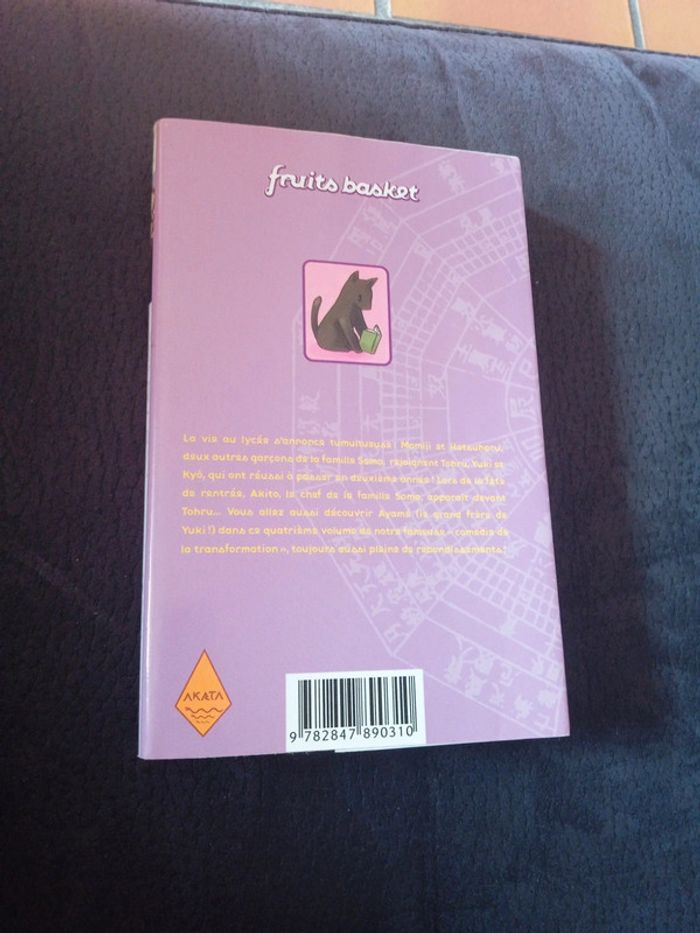 Manga fruits basket tome 4 de Natsuki Takaya - photo numéro 2