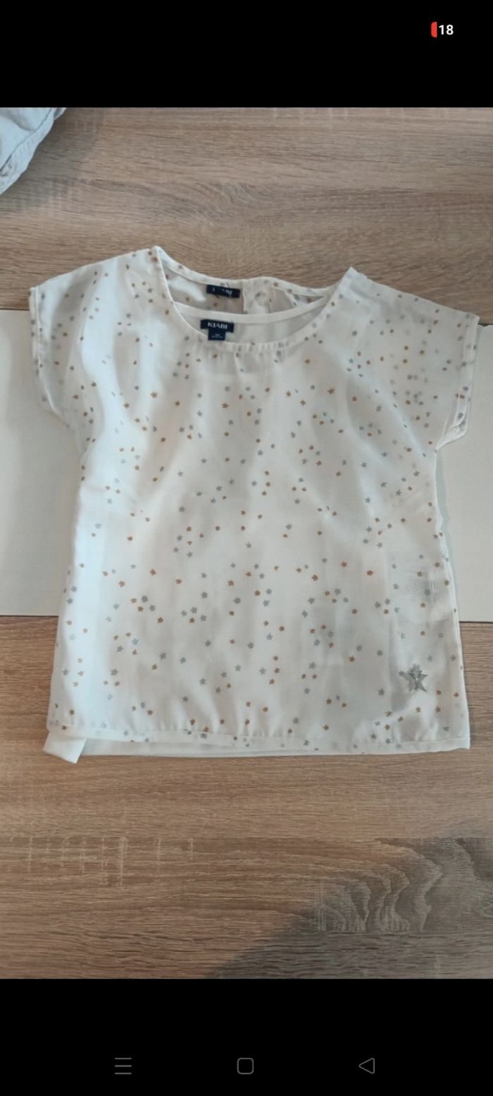 Haut fille 4 ans neuf