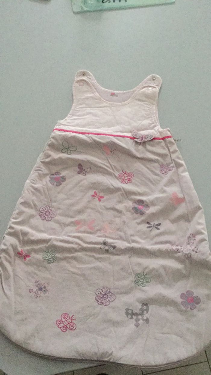 Gigoteuse turbulette lila 0/6mois Vertbaudet