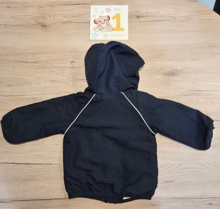 K-Way bleu et beige, Kiabi, 12 mois - photo numéro 4