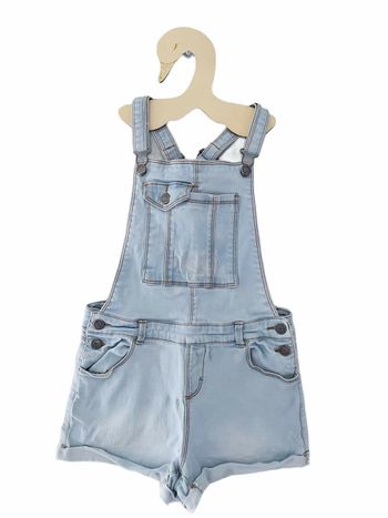 12 ans fille salopette short en jean