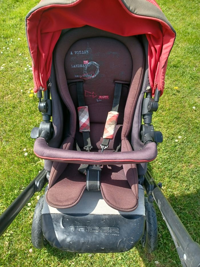Poussette trider et nacelles Matrix light 2 jané - photo numéro 6
