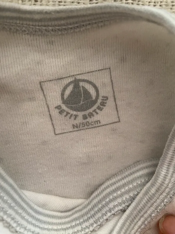 Body croisé cache cœur petit bateau - photo numéro 3
