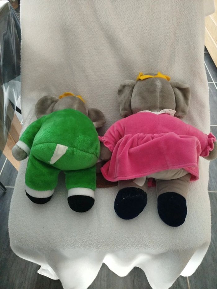 Peluche Céleste et Babar - photo numéro 4