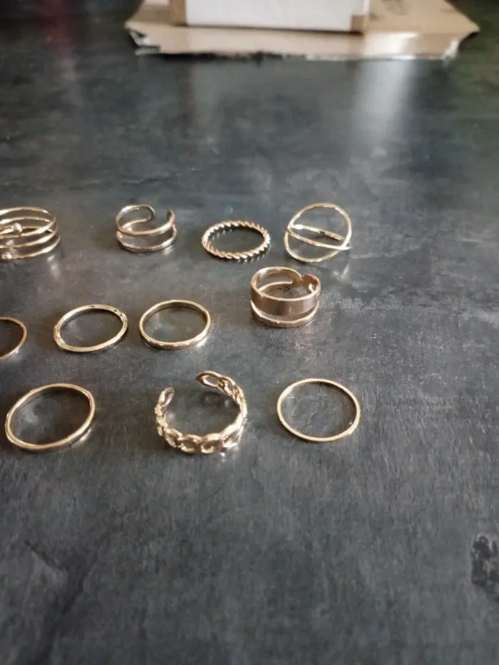 Lot de 15 bagues - photo numéro 4