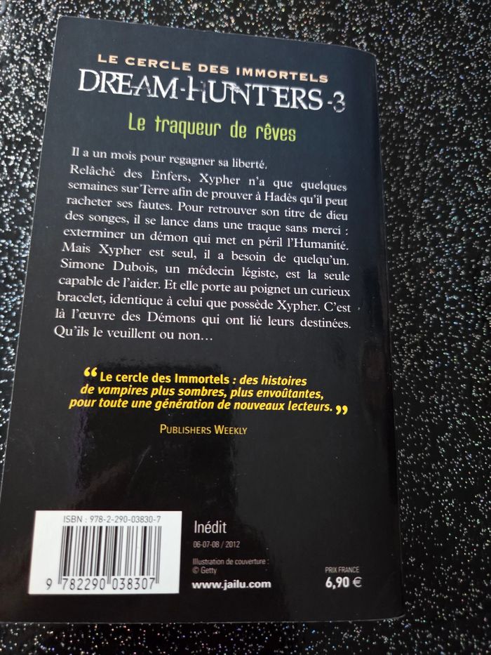 Livre de poche dream hunters tome 3 - photo numéro 2