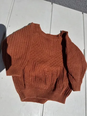 Pull en laine 9/12 mois 80cm