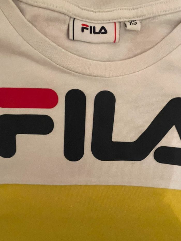 TEE shirt#fila#taille XS#état neuf - photo numéro 3