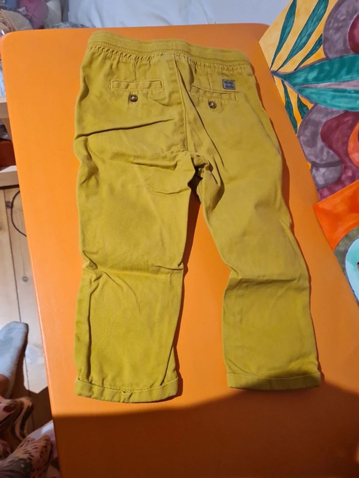 Pantalon jaune moutarde - photo numéro 2