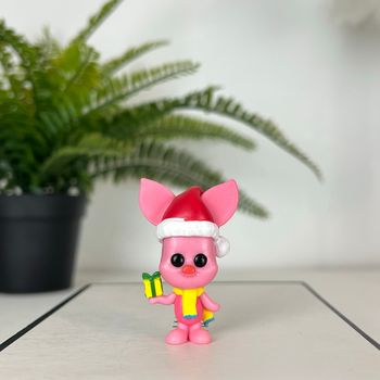 Figurine Funko Pocket Pop Mickey Noël (Calendrier de l’Avent Disney 2022) - Porcinet / Piglet Holiday Christmas