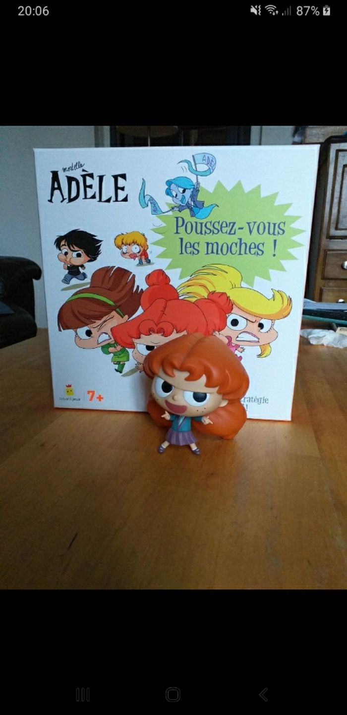 Jeu Mortelle Adele + figurine
