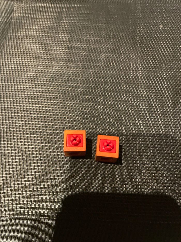 Playmobil lit 2 cubes de jonction marrons 3072 3120 7598 écurie centre équestre chevaux équitation - photo numéro 6