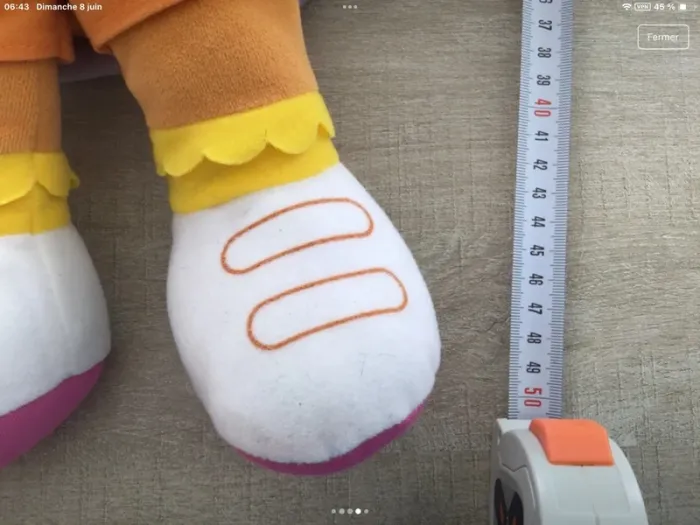 Très grande peluche dora - photo numéro 4
