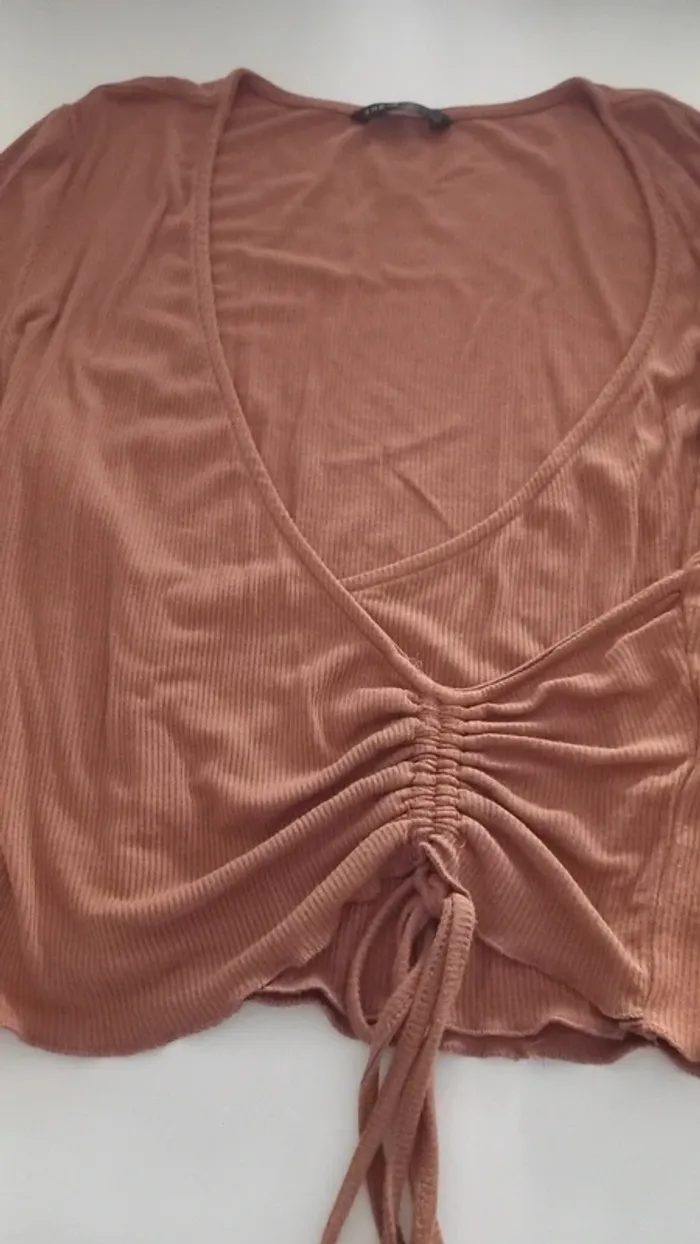 Blouse crop top Shein - photo numéro 2