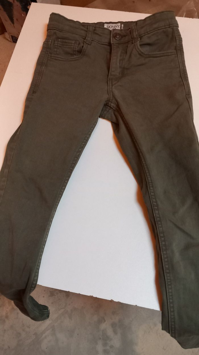 Jeans kaki 7ans
