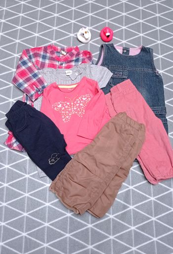 🦄 Lot 7 articles bébé fille 9 mois