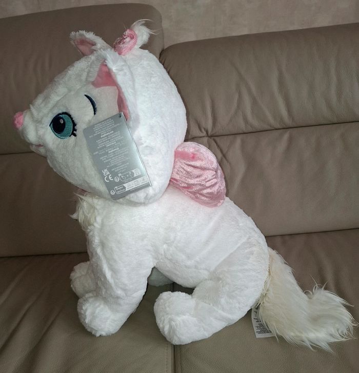 Très Grande peluche Marie des Aristochats Disney - photo numéro 6