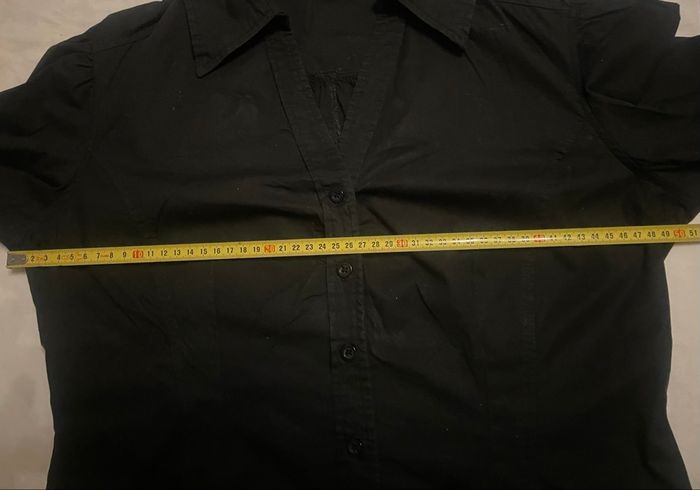 Chemise noire »Tex »manches longues - photo numéro 4