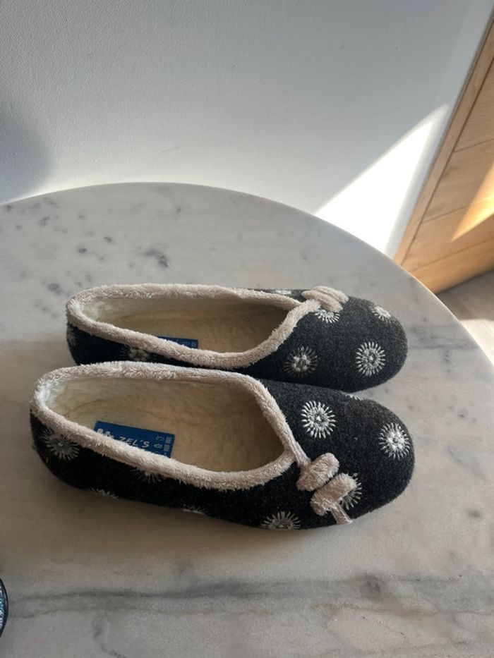 Chausson gris Zels 37