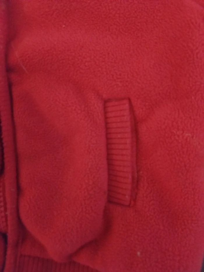 Gilet fourré très chaud rose 2 ans tissaia - photo numéro 2