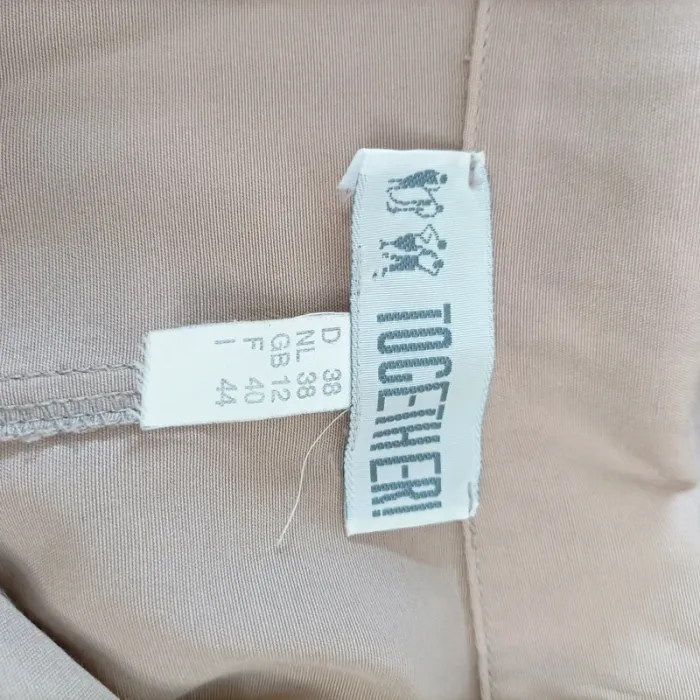 Combishort beige nude Together! - Taille 40 A657 - photo numéro 8