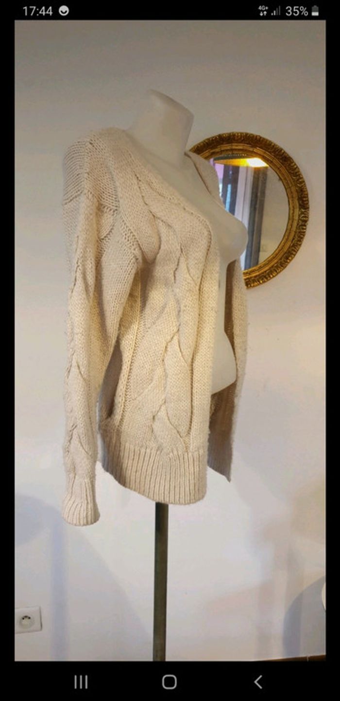 Gilet creme