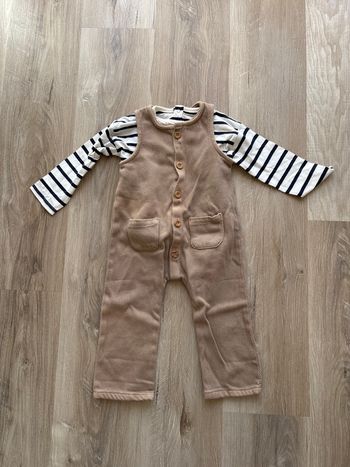 Ensemble salopette et marinière 