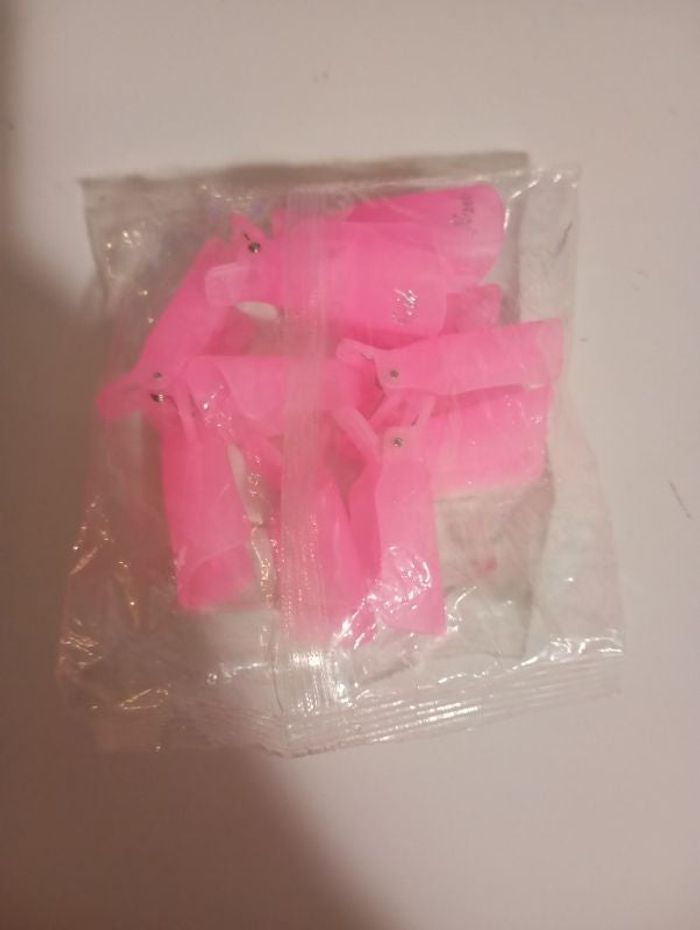 Lot de 10 clips pour dépose de semi permanent