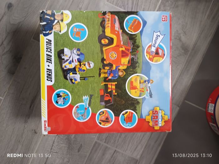 Coffret sam le pompier et véhicule - photo numéro 4