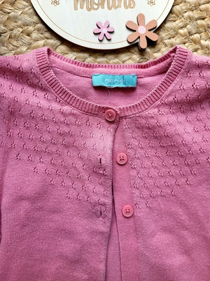 🌼 Gilet 24mois fille, Obaïbi 🌼 - photo numéro 2