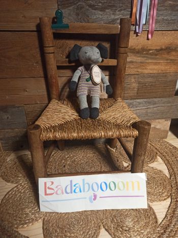 Peluche éléphant Elliot picca loulou neuf