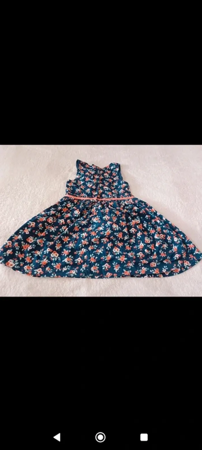 Robe fleurie sergent major 8 ans - photo numéro 2