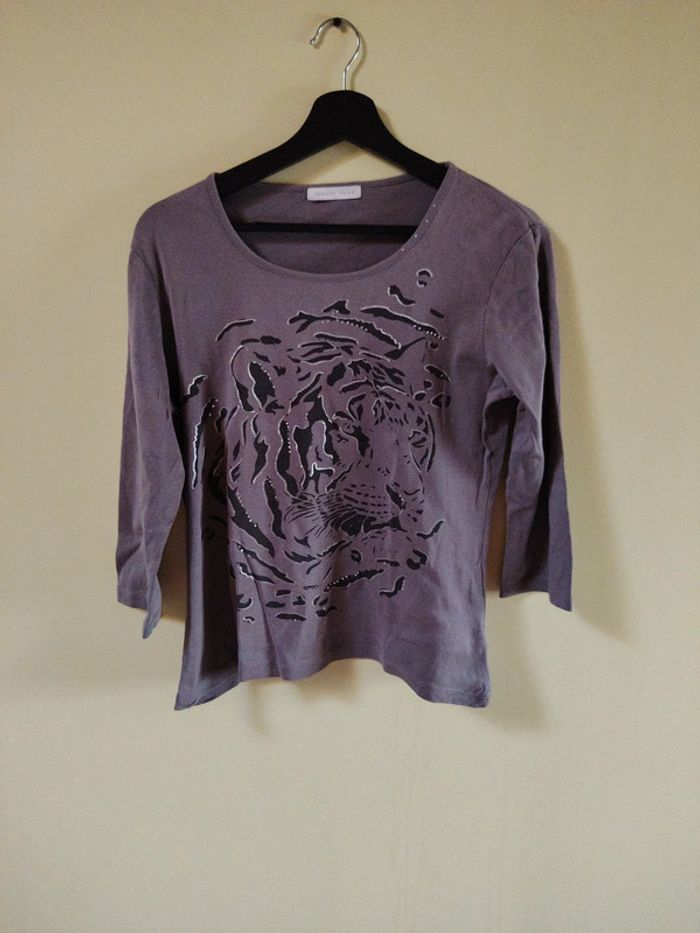 T shirt panthère